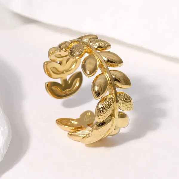 Gold_Leaf_Vine_Rings_For_Women